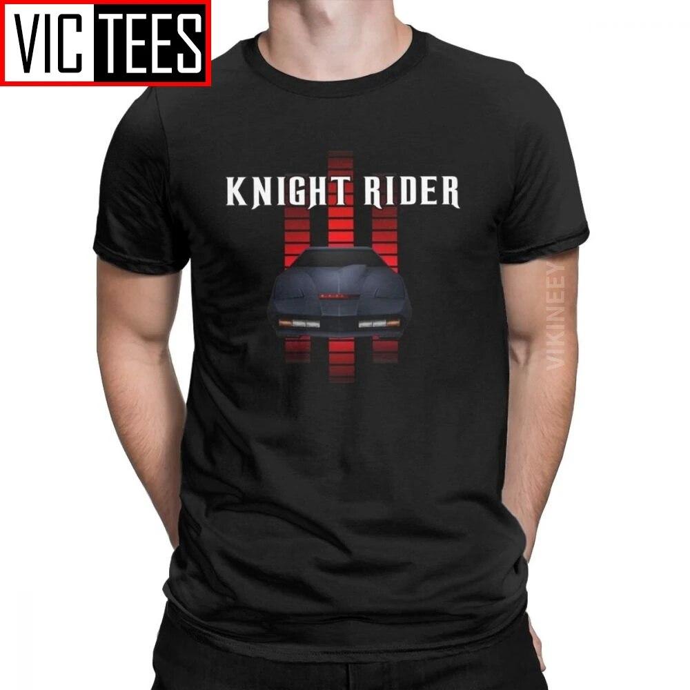 

Knight Rider American Series Unisex s Tshirt Kitt Battlestar Galactica Michael Knight T-Shirt Pure Cotton New
