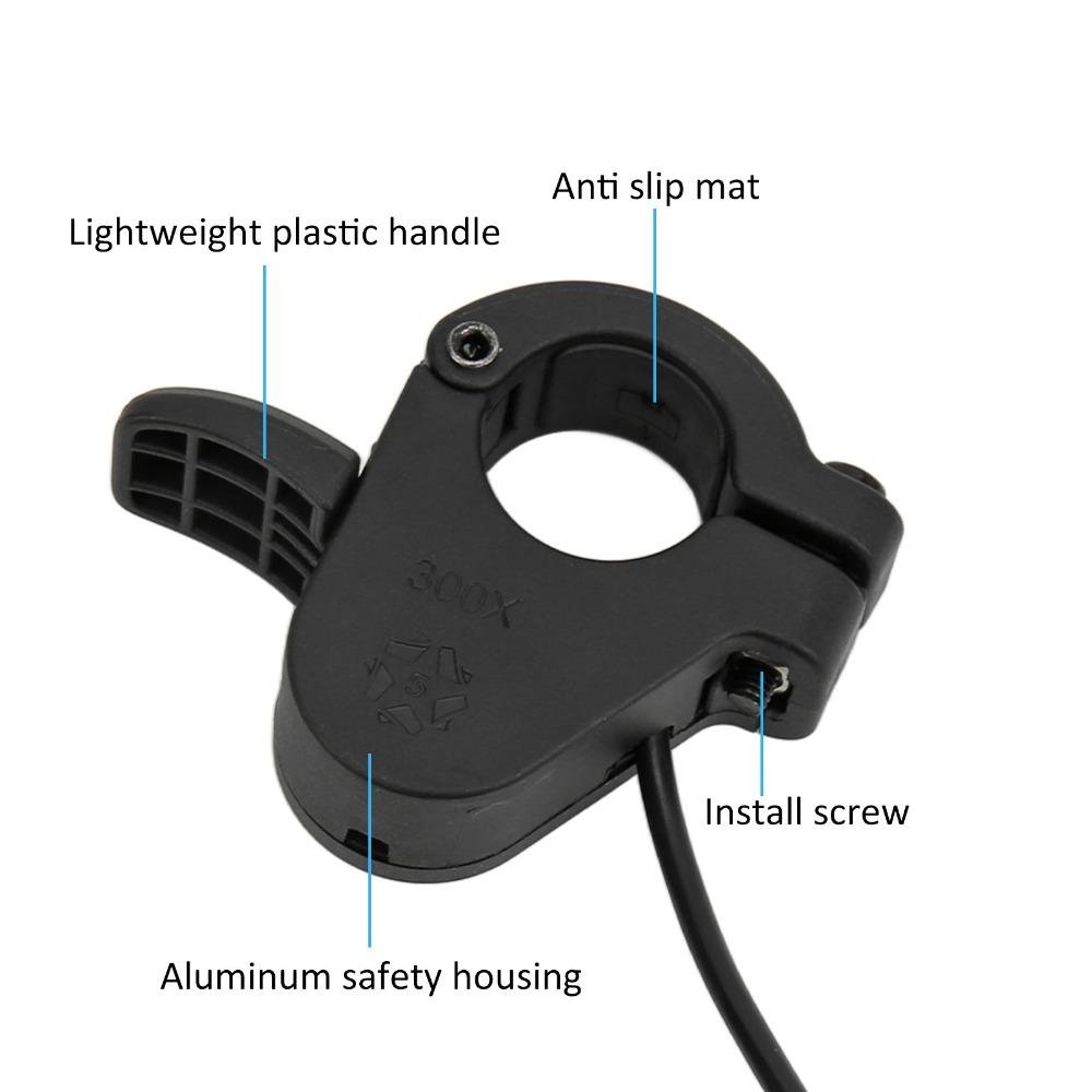 3 Pin Throttle 300X Bike Thumb Throttle 22mm Handlebars Thumb Throttle  Electric Scooters