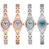 Geiger GEIGER Damenuhr mit Diamantspitze und Metallarmband GE1271