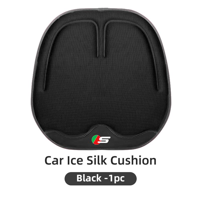 Car Seat Ice Silk Cushion Leather Seat Anti-Slip Cover Pad Accessories For Jaguar XF XJ XE X-Type F-Pace I-Pace S-Type F-Type