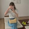 Niche Design Underarm Bag Soft Leather Carrying Small Square Bag High-grade Temperament Shoulder Bag Female