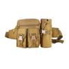 Multi-sport water bottle waist bag is detachable and suitable for outdoor sports such as mountaineering, camping, and hiking