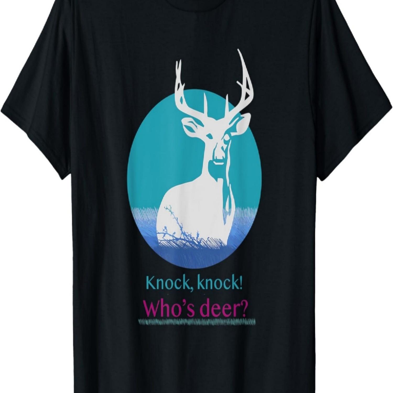 WHO IS DEER_ T-Shirt S чёрный