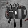 Abay Black Steel 7-Piece Kitchen Tool Set