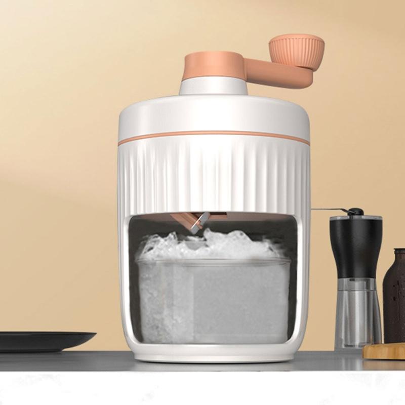 Eisraspelmaschine Manuelle Eiszerkleinerer Manuelle Eiszerkleinerungsgeräte Manuelle Eisraspel Handkurbel Eiswerkzeug für Eis