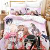Seto No Hanayome My Bride Is A Mermaid Set Biancheria da Letto Singolo Twin Full Queen King Size Set per Letto Camera da Letto Adulti Set Copripiumino Anime