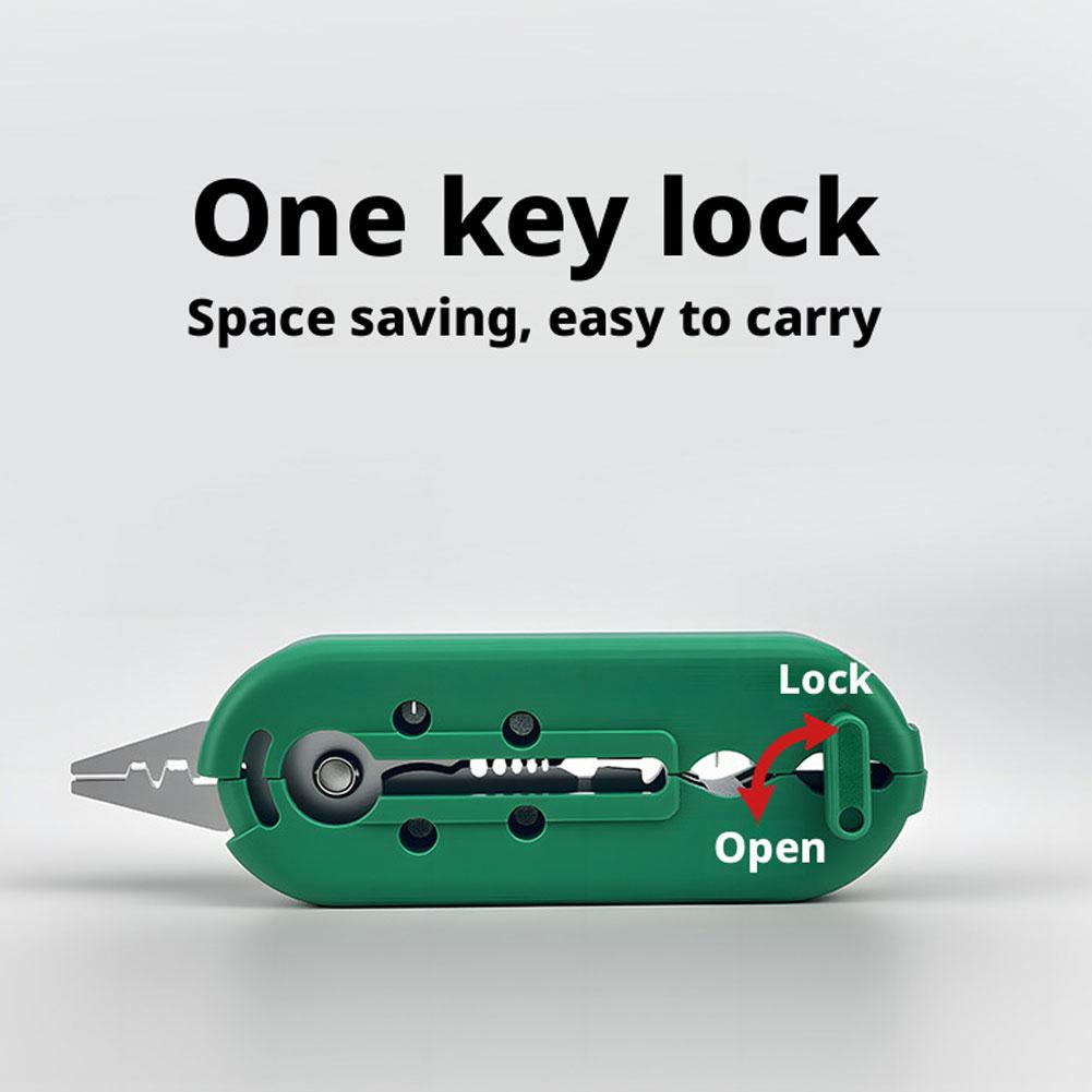 Wire Stripper Cable Cutter Crimper Tool For Electrical Mini Handheld Wire Stripper Multifunctional Wire Stripping Pliers Cable