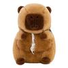 Cartoon Capybara Papieraufbewahrungsbehälter - Auto Armlehne Taschentuchhalter Auto Taschentuchbox Abdeckung Organizer Weiches Plüsch Taschentuch