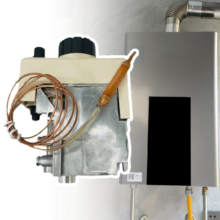 Professional Rapid Response Gas Thermostat Valves Suitable for Precise Adjustment In Heating 40-90℃ Temperature Range