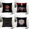 Alternative Metal Bands TTool Cushion Cover Eco Linen Pillow Case DoubleSided Print Breathable Durable Zipper Home Decor Gift