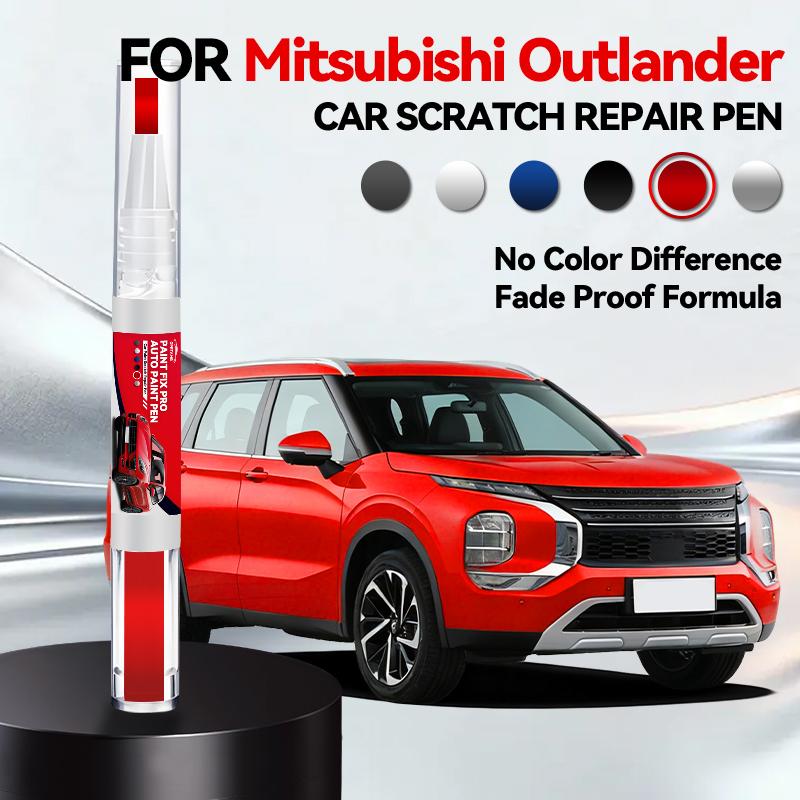 2026 Hot Car Accessories For Mitsubishi Outlander 2001-2025 CU CW0 GF0 GG0 Paint Repair Pen Touch Up Scratch Remover DIY Auto Ac