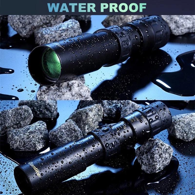 10-300X זום HD נייד עוצמתי משקפת טלסקופ מקצועי לטווח ארוך סט טלסקופים מונוקולרי ספיגלס ראיית לילה לציד