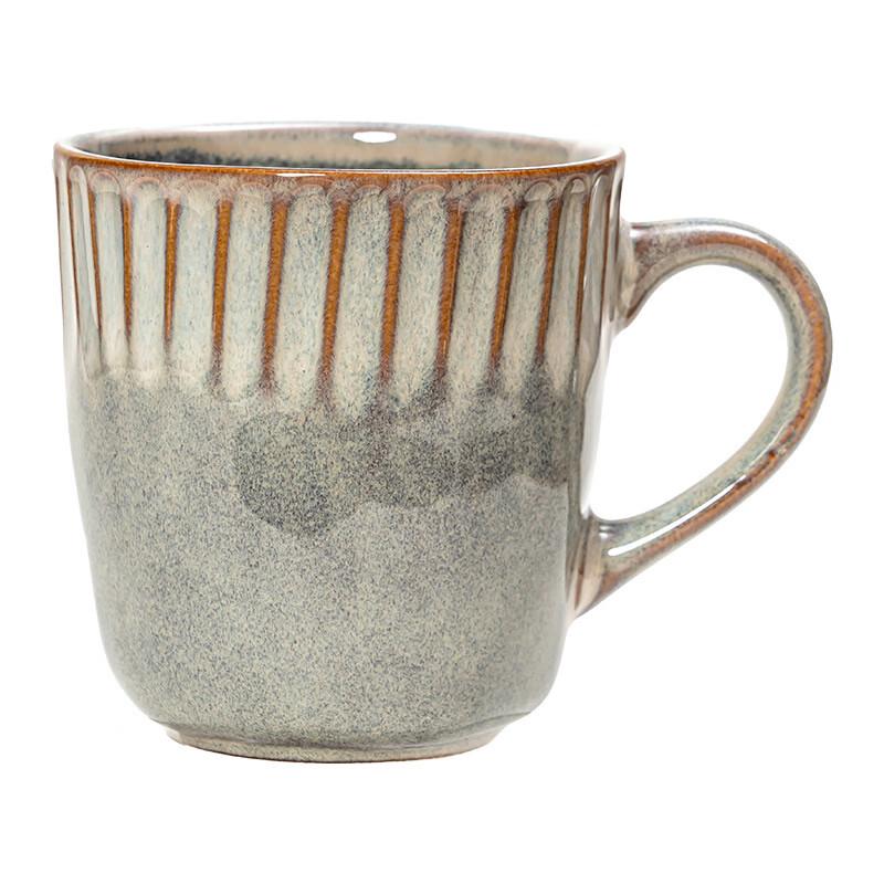 Shangkui Reactive Glaze Ceramic Mugs (Set of 2)