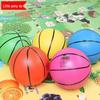 Children's Thickened PVC Leather Basketball Toy, Size 2, Cute Kindergarten Clap Ball