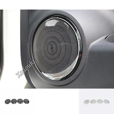 Binnenstick Deur Auto Audio Speaker Geluid Cover Ring Cirkel Frame Voor Nissan X-Trail T32/Rogue 2014 2015 2016 2017 2018