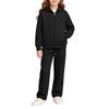 Youth Boys Girls Hooded Sweatshirt and Pants Set - Kids Sports Track Suit for Wear