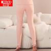Hongdou Women's Fleece-Lined Thick Anti-Static Thermal Underwear Pants