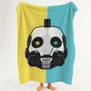 animation L Love D Death R Robots Throw Flannel Throw Blanket Suitable for Sofa Living Room Bedroom