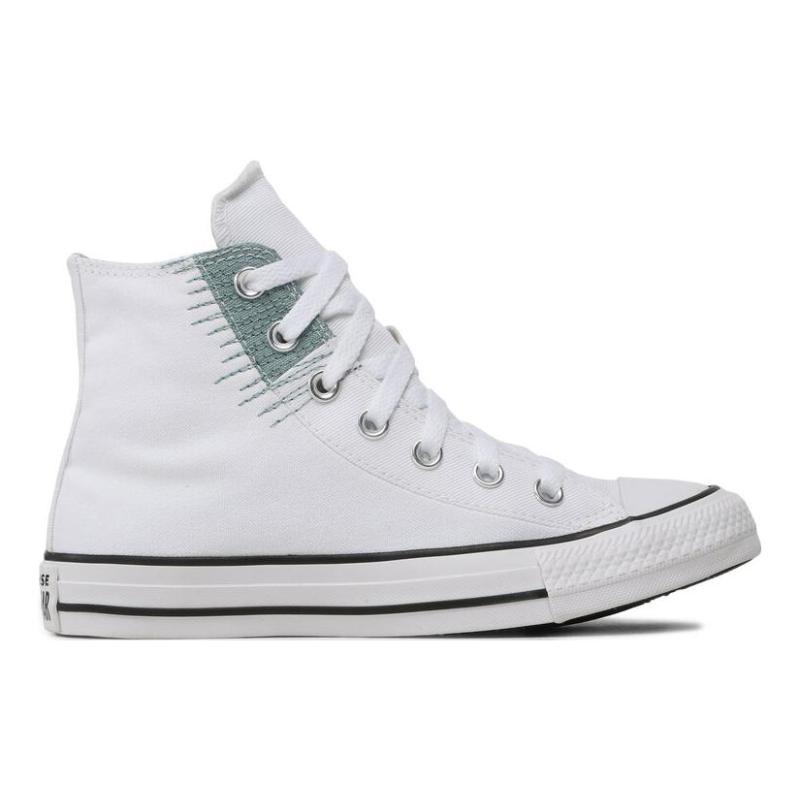 Converse Comfortable and Versatile Breathable High Top Espadrilles Unisex White