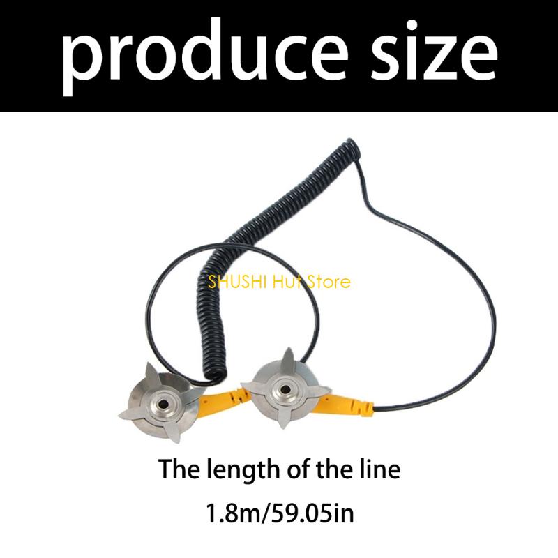 Professional Anti Static ESD Ground Wire Wire Electrostatic Cable Wrist D57B