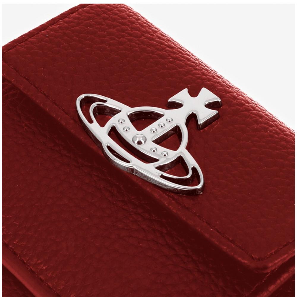 Vivienne Westwood Vegan Bio Green Grain Flap Pulse Small Wallet 5115002uw S000d H407