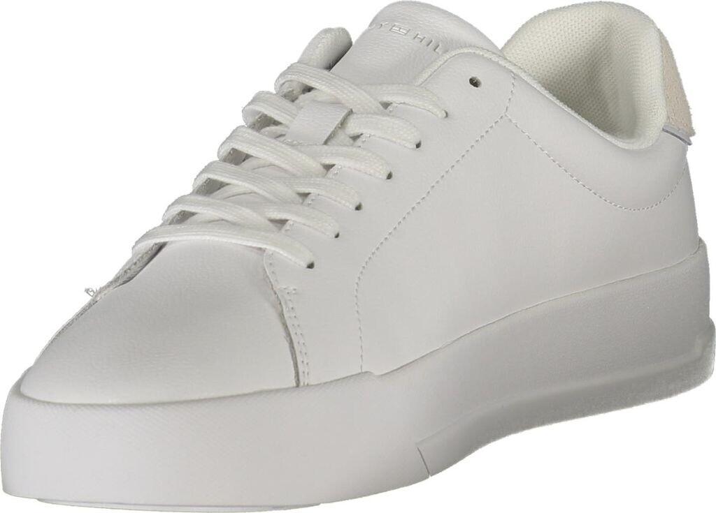 Кроссовки Tommy Hilfiger Court Sneaker Detail Essential белые