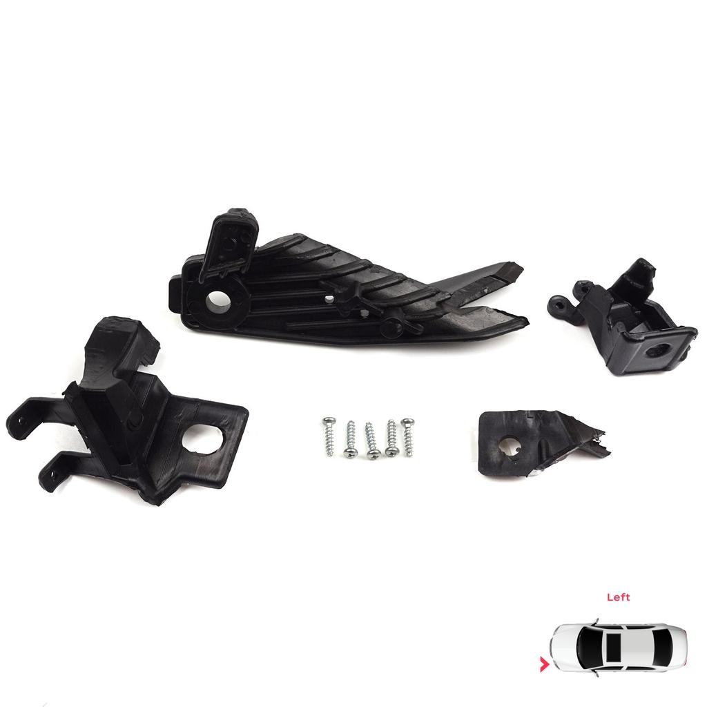 BHL546 Scheinwerferhalterung Montage Reparaturwinkel Laschensatz Linke Seite für Renault Megane BFB K9A B9A MK4 2016-On 260601571R