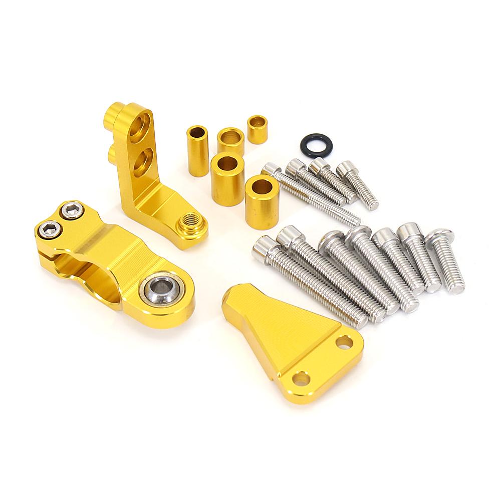 New Motorcycle Accessories CNC Steering Damper Stabilizer Bracket Kit For Aprilia RS660 RS 660 Rs660 2021 2022 2023