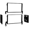 Fits Ford F-650/750 2005-2010 Double DIN Harness Radio tall Dash Kit