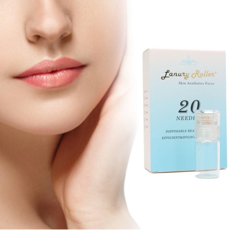 Roller Water Lanury Soluble 20 Needles Face Skin Care Beauty Tool Treatment