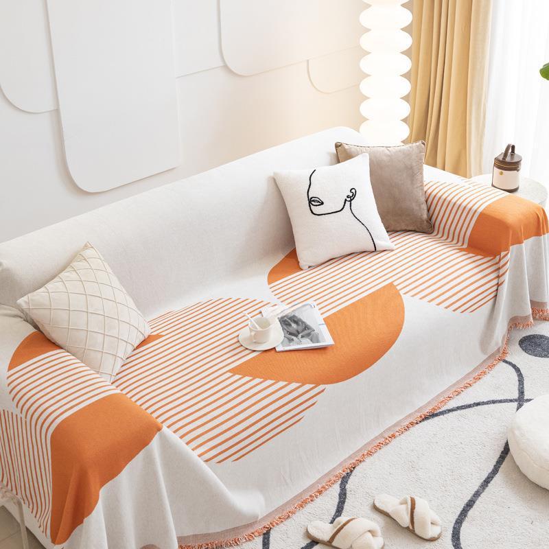 Sofa Cover Four Seasons Universal Chenille Sofa Cover Cover Non-slip Sofa Cushion Dust Cover All-inclusive.