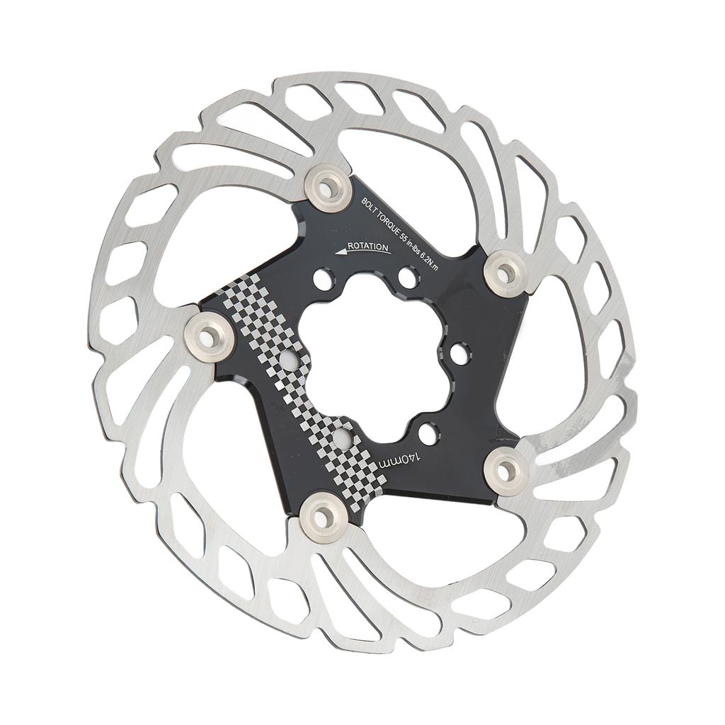 Bike Floating Brake Discs with with 6 Bolts Heat Dissipation Mountain Bike Brake Rotor140MM