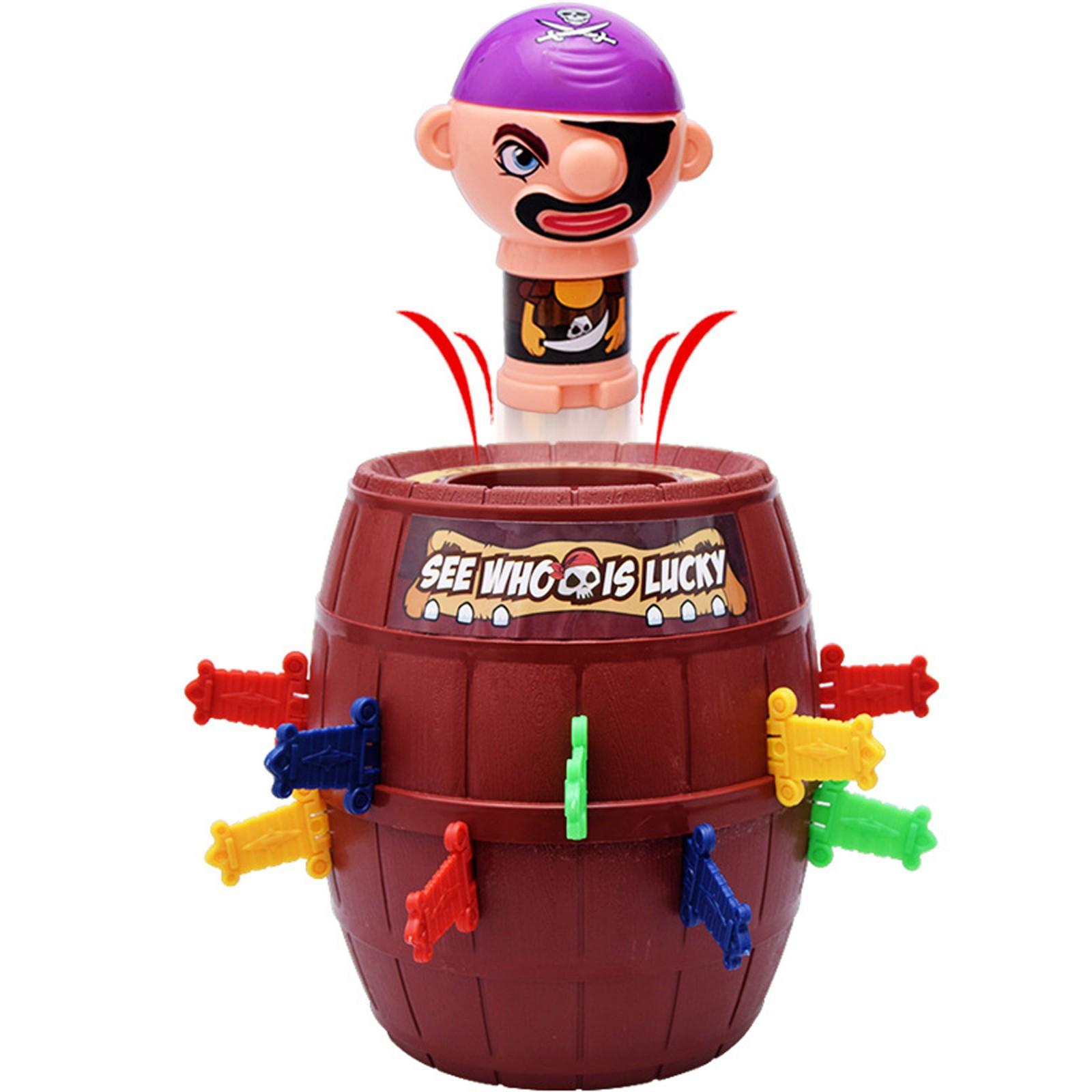 

Tricky Pirate Bucket Creative Game Turntable Punishment Decompression Toy