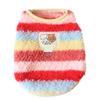Fleece-lined Dog Warm Clothes Windproof Plush Dogs Coat Fashion Pet Clothes  Puppy