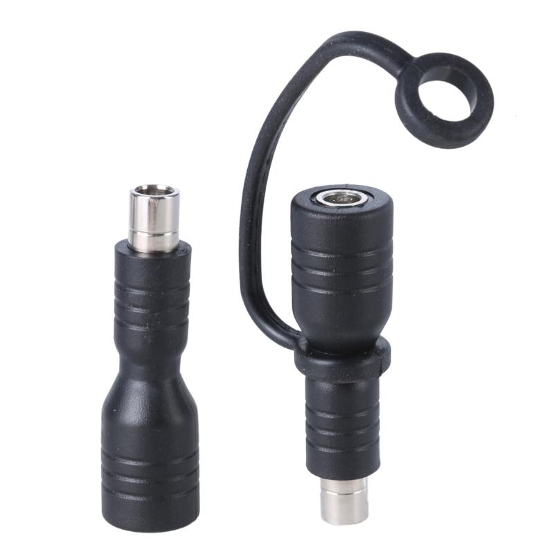 Power Plug Adapter 8x2mm Male to 5.5mmx2.1mm Female Connectors Transfer Converter Adapter for Photography Equipment