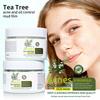 Set Viso Tea Tree Controllo Acne: Tonico, Siero, Maschera all'Argilla, Gel