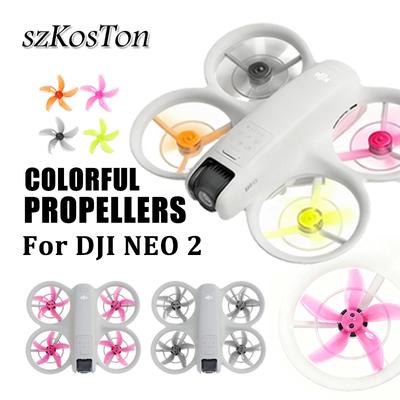 2/4 Pairs Propeller for DJI NEO 2 Wing Replacement Props Blade Fans With Screwdrivers Spare Parts Quick Release Accessories