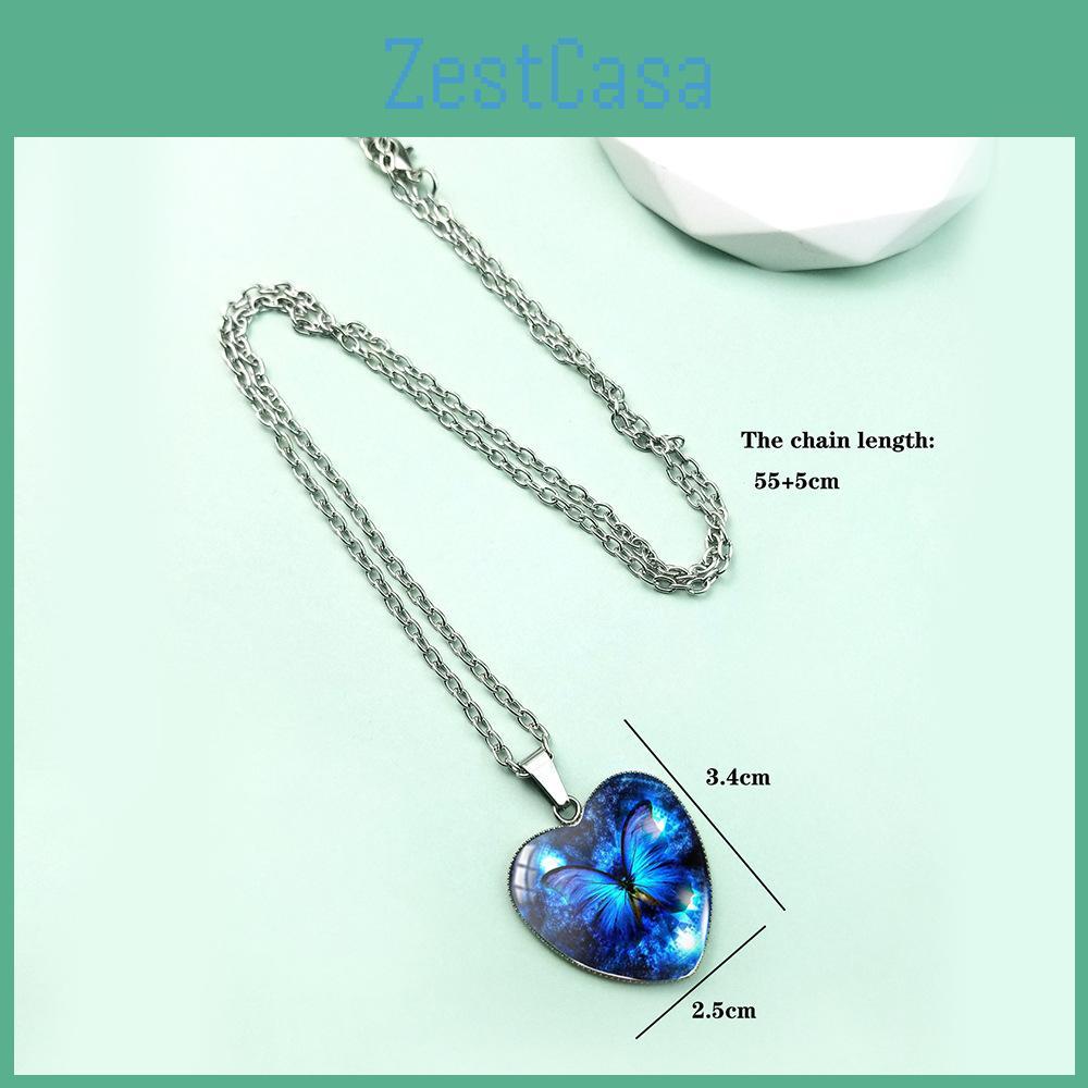 Unique I'm Fine Everything Is Fine Heart Shaped Pendant Necklace With Charming Vintage Black Cat Accents Perfect For Casual Outfits