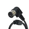 Y Splitter DIN 5Pin Male to Two 5Pin Female Adapter Cable Compactly Design for Professional Audios Equipment Amplifiers