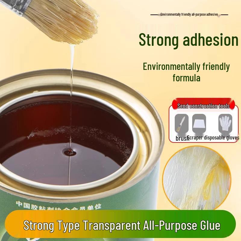 

Многоцелевой суперклей для дерева, кожи, ковра и напольных покрытий - Сильный адгезив 1 bottle - approx 500ML (with tools)