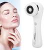 Facial Cleansing Brush 7200RPM Rotating 2 Speeds Electric Face Scrubber with Heat 4 Brush Heads