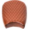 JMCHstore Brown Diamond Stitch Retro Seat Cover for Coleman ct200uex Mini Bike 196cc, Hisun ct200u-ex 200cc Trail Bike Cushion Replacement Parts