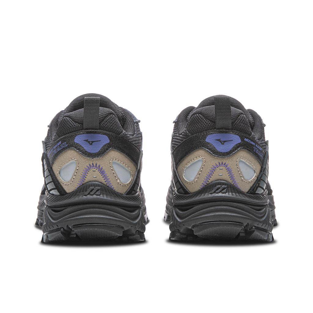 Mizuno Racer Trail Scarpe da Corsa Comode Assorbimento degli Urti Supporto Leggere Traspiranti a Collo Basso Scarpe da Corsa Unisex Nere D1GH223815