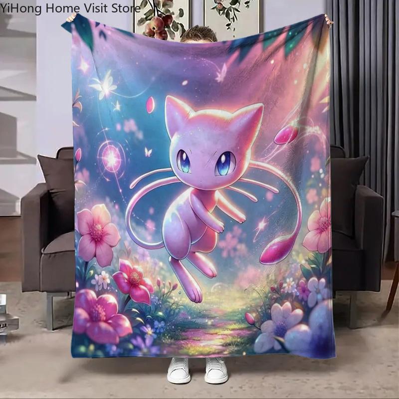 Charizard Pokemon Japan Cartoon Flannel Blanket Fluffy Children and Adults Sofa Plush Bedspread Throw Lunch Blanket for Sofa Bed
