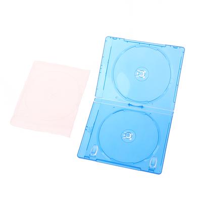 Dublu Cd Dvd Discuri Cutie Depozitare Cd Game Case Case Game Disk Holder Case Disk