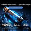 High-Suction Handheld Wireless Car Vacuum Cleaner, Dual-Use for Suction and Blow, Compact for Home and Car