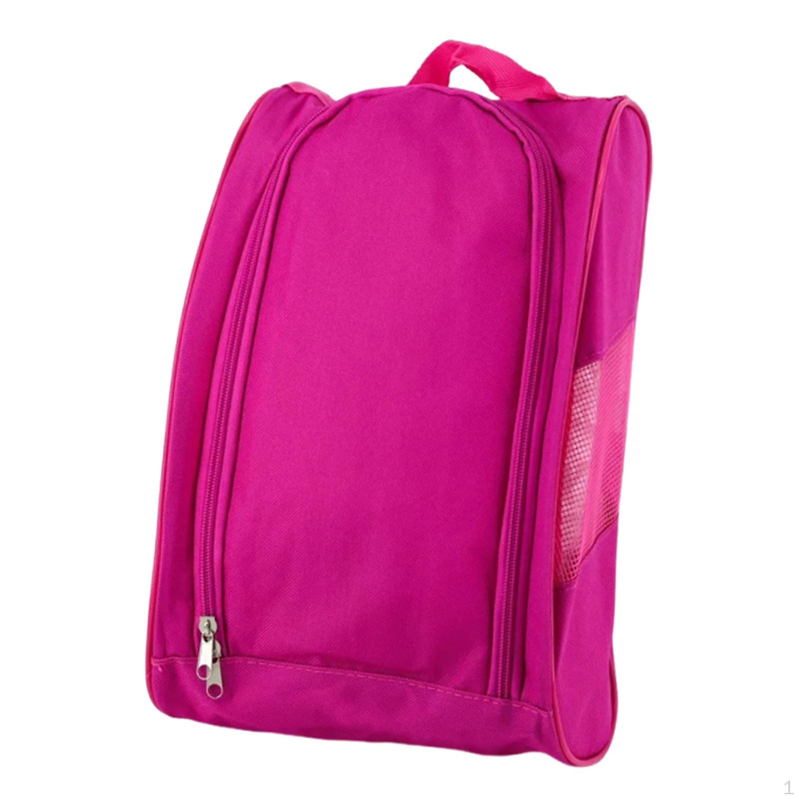

Carry Bag for Golf Shoes, Breathable Pouch Your Accessories Outdoors, at The Course Or рожевий червоний колір
