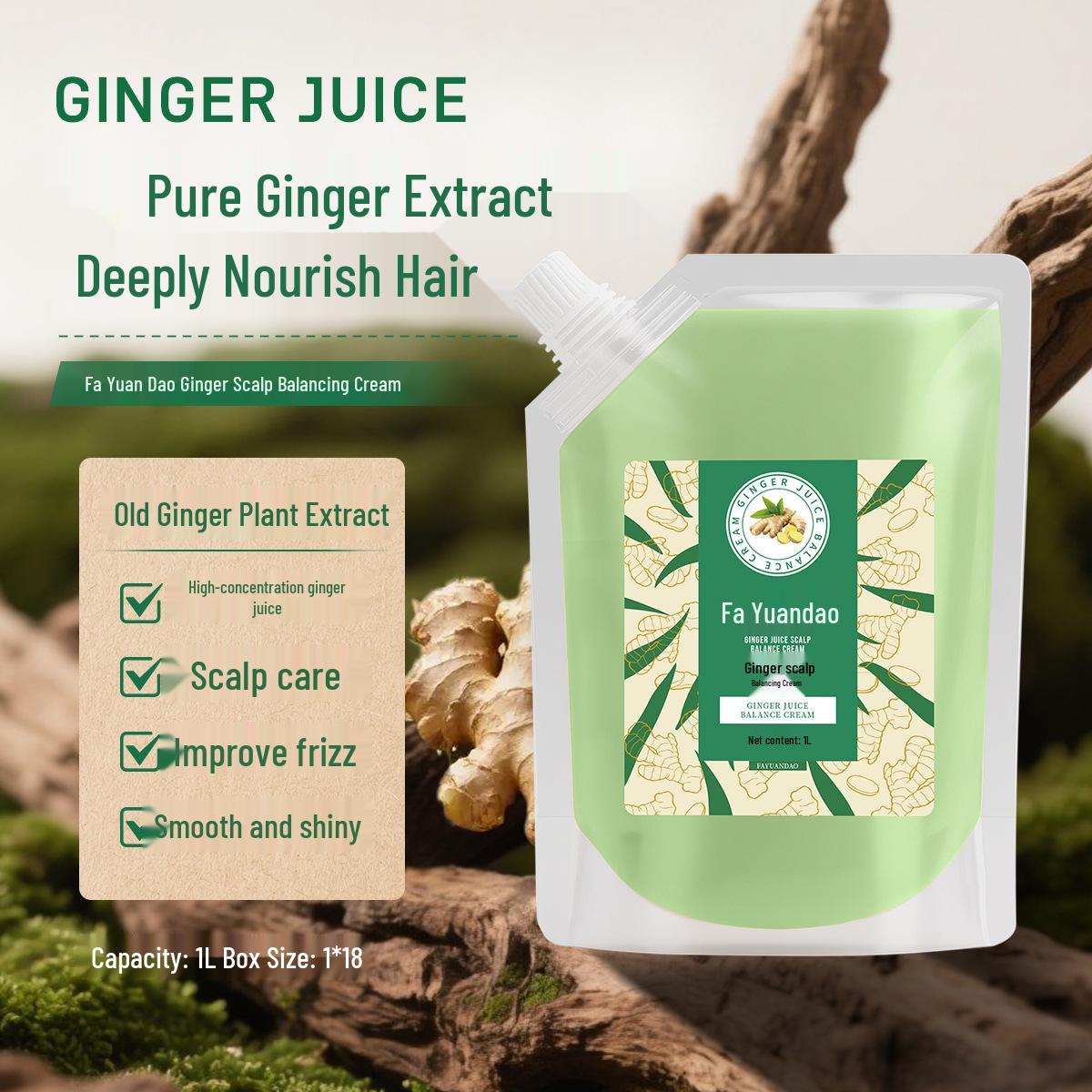 

Шампунь и кондиционер Old Ginger King с имбирем - Освежающий, для пышных, гладких волос, большой объем