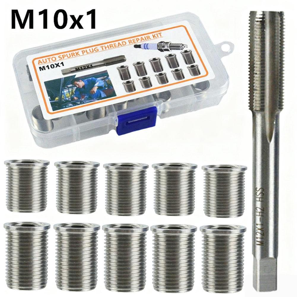 M10*1.0 Gewindereparatur-Satz mit Edelstahleinsatz für Motor- und Maschinenwartung Manuelle Reparaturwerkzeuge