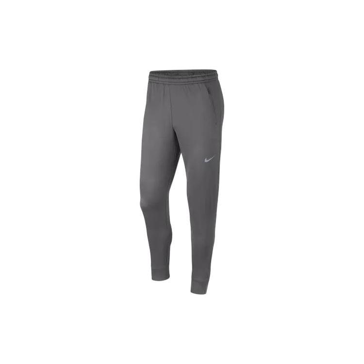 Men s Nike Printing Brand Logo Elastic Waistband Straight Sports Pants/Trousers/Joggers Gray AA1996-036 M